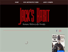 Tablet Screenshot of jackshabit.com